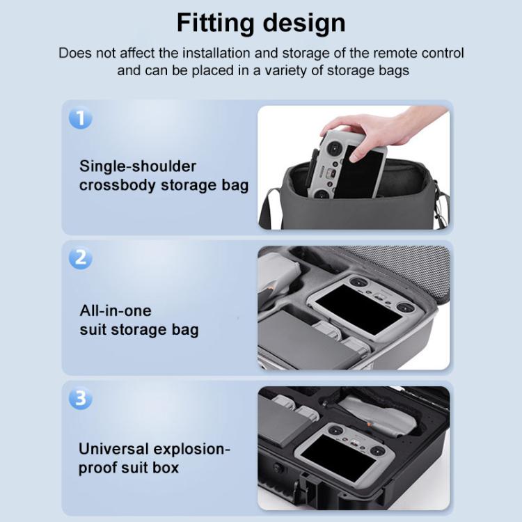 BRDRC Remote Control Shockproof Anti-scratch Silicone Case, For DJI RC 2 BRDRC Remote Control Shockproof Anti-scratch Silicone Case, For DJI RC 2